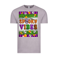 Vintage Zinc Halloween Spooky Vibes Vintage Tee - Artiststas