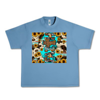 Pebble Blue faith Urban Heavy Tee - JahusDesignShop