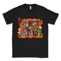Black merry and bright Classic Tee - AdoDesignShop