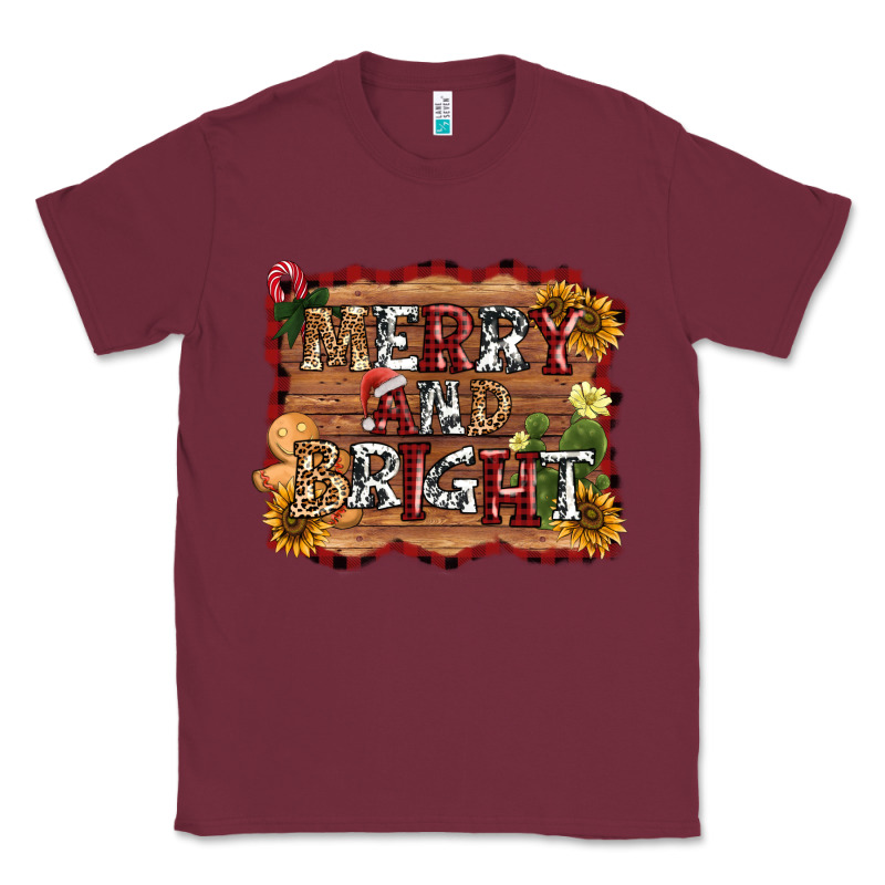 Merry And Bright Classic Tee by AdoDesignShop | Teevron