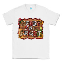 White merry and bright Classic Tee - AdoDesignShop