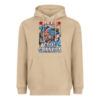 Mushroom reel cool grandpa american flag bass Heavyweight Hoodie - LillyAllenDesigns