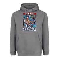 Storm reel cool grandpa american flag bass Heavyweight Hoodie - LillyAllenDesigns