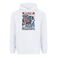 White reel cool grandpa american flag bass Heavyweight Hoodie - LillyAllenDesigns