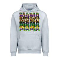Heather Grey mama mardi gras Urban Hoodie - CowGirlArtShop