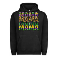 Pigment Black mama mardi gras Urban Hoodie - CowGirlArtShop