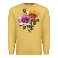 Antique Gold In Your Eyes Rose Premium Sweatshirt - LillyAllenDesigns