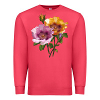 Cardinal In Your Eyes Rose Premium Sweatshirt - LillyAllenDesigns