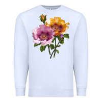 White In Your Eyes Rose Premium Sweatshirt - LillyAllenDesigns