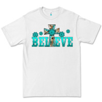 White western turquoise's gemstones cross believe Premium Tee - BarkalooDesign