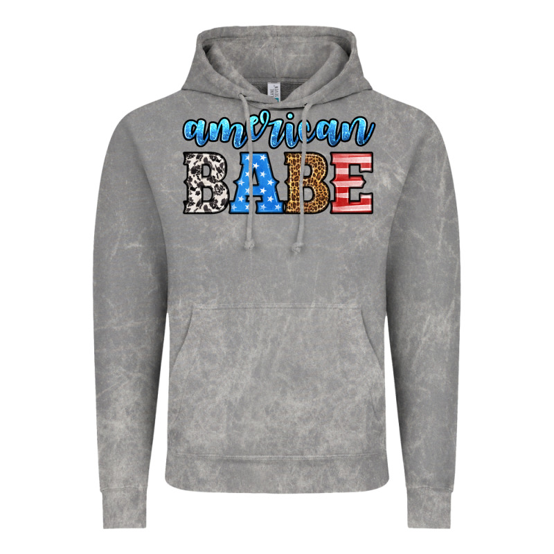 American Babe Vintage Hoodie by HRA Design Shop | Teevron