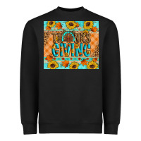 Black Thanksgiving Turkey Heavyweight Sweatshirt - Artiststas