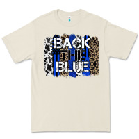 Bone back the blue brushstroke Premium Tee - Zillion Design Studio