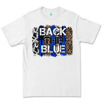 White back the blue brushstroke Premium Tee - Zillion Design Studio