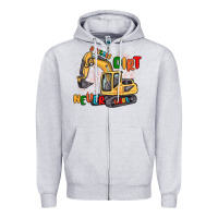 Heather Grey a little dirt never hurt Zipper Hoodie - MaliasSmallBusiness