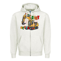 Oatmeal Heather a little dirt never hurt Zipper Hoodie - MaliasSmallBusiness