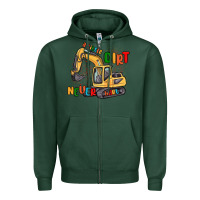 Sports Green a little dirt never hurt Zipper Hoodie - MaliasSmallBusiness