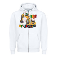 White a little dirt never hurt Zipper Hoodie - MaliasSmallBusiness