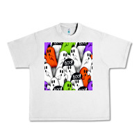 Lunar Rock boo ghosts seamless pattern Urban Heavy Tee - BundleAndBundleShop