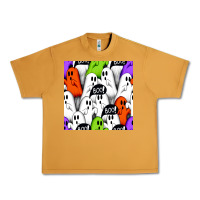 Peanut Butter boo ghosts seamless pattern Urban Heavy Tee - BundleAndBundleShop