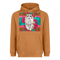 Meerkat Western Ragdoll Cat Heavyweight Hoodie - LillyAllenDesigns