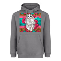 Storm Western Ragdoll Cat Heavyweight Hoodie - LillyAllenDesigns