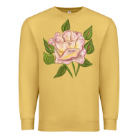 Antique Gold Life's Little Pleasures Rose Premium Sweatshirt - LillyAllenDesigns
