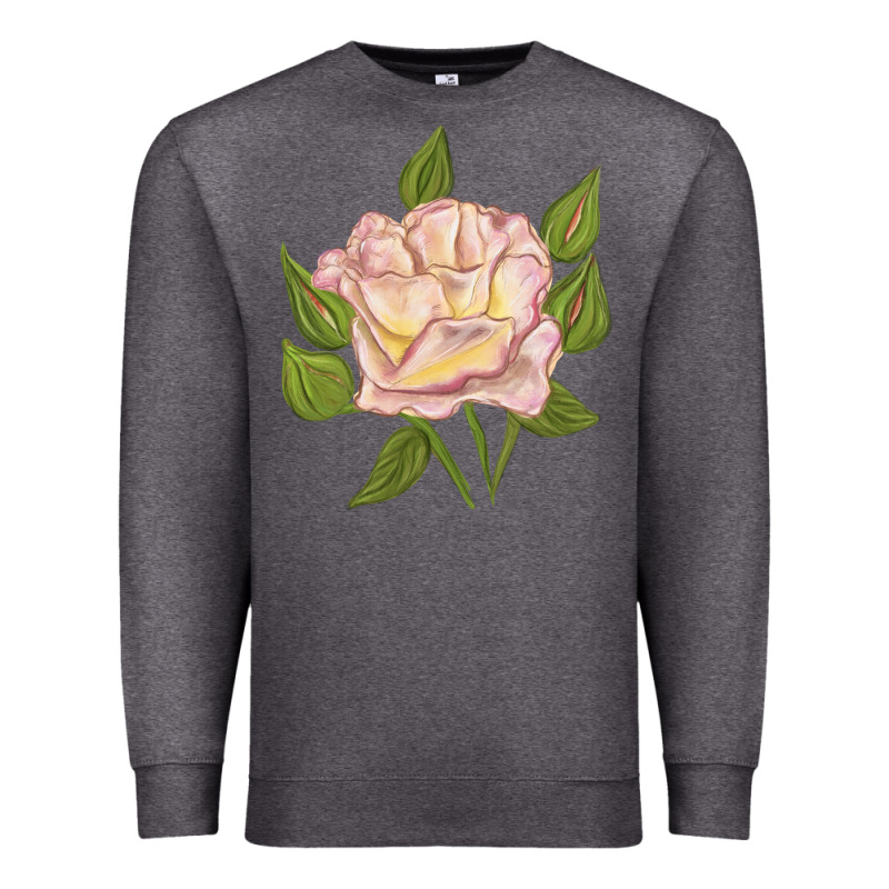 Life's Little Pleasures Rose Premium Sweatshirt by LillyAllenDesigns | Teevron