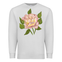 Dove Grey Life's Little Pleasures Rose Premium Sweatshirt - LillyAllenDesigns