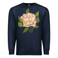 Navy Life's Little Pleasures Rose Premium Sweatshirt - LillyAllenDesigns