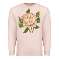 Pale Pink Life's Little Pleasures Rose Premium Sweatshirt - LillyAllenDesigns