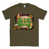 Just A Girl Who Loves Christmas Classic Tee | Teevron