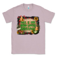 Lilac just a girl who loves christmas Classic Tee - AdoDesignShop