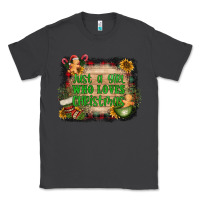 Smoke just a girl who loves christmas Classic Tee - AdoDesignShop
