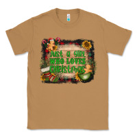 Toasted Coconut just a girl who loves christmas Classic Tee - AdoDesignShop