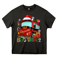 Asphalt christmas bus driver Heavy Core Tee - Zillion Design Studio