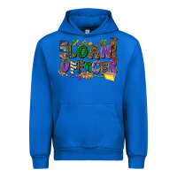 Cobalt loan officer mardi gras cowgirl Urban Hoodie - CowGirlArtShop