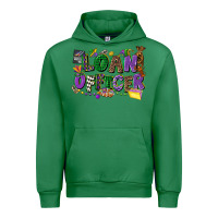 Emerald loan officer mardi gras cowgirl Urban Hoodie - CowGirlArtShop