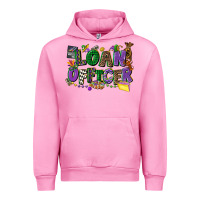 Fuchsia Pink loan officer mardi gras cowgirl Urban Hoodie - CowGirlArtShop