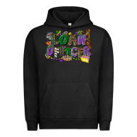 Pigment Black loan officer mardi gras cowgirl Urban Hoodie - CowGirlArtShop