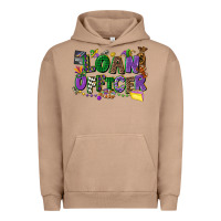 Pigment Burro loan officer mardi gras cowgirl Urban Hoodie - CowGirlArtShop