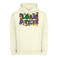 Pigment Pistachio loan officer mardi gras cowgirl Urban Hoodie - CowGirlArtShop