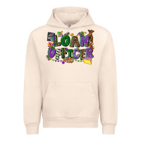 Sandshell loan officer mardi gras cowgirl Urban Hoodie - CowGirlArtShop