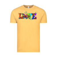 Vintage Mustard pride love butterflies Vintage Tee - AdoDesignShop