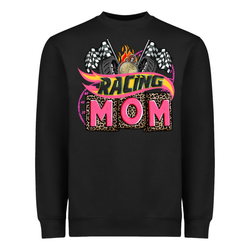 Racing Mom With Racing Oto Equipment Heavyweight Sweatshirt by AdoDesignShop | Teevron