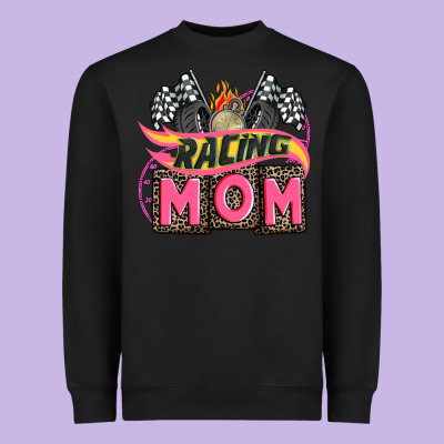 Racing Mom With Racing Oto Equipment Heavyweight Sweatshirt Designed By Adodesignshop