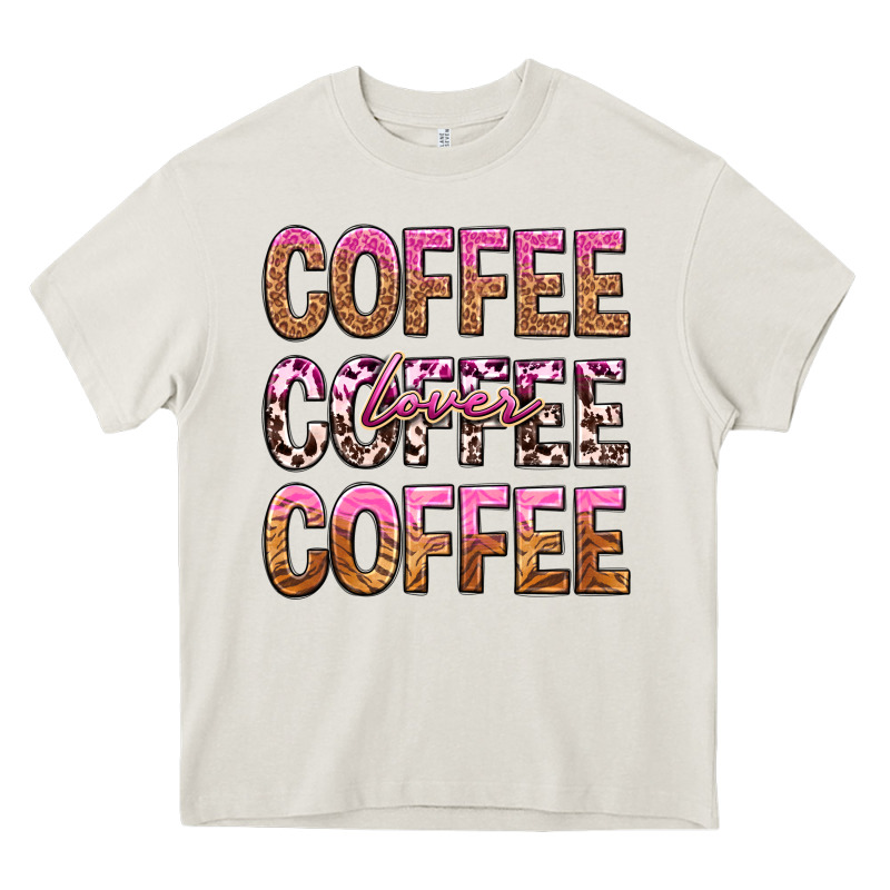 Coffee Coffee Coffee Lover Heavy Core Tee by texasbilliewilder | Teevron