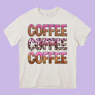 Coffee Coffee Coffee Lover Heavy Core Tee Designed By Texasbilliewilder