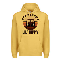 Antique Gold Stay Trippy Lil Hippy Premium Hoodie - Bettercallsaul