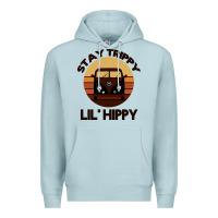 Blue Mist Stay Trippy Lil Hippy Premium Hoodie - Bettercallsaul